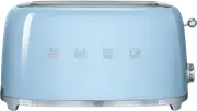 Smeg 50's Style Longslot 4 Slice Toaster Pastel Blue