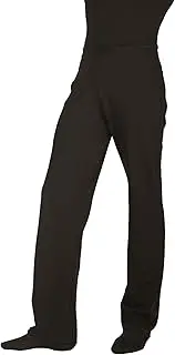 [Wearmoi] Wear Moi PRES6BLA Ballet Warm-Up Pants, Boys, Weightleg, Elastic Waist, Drawstring, Stretchy, Jersey (6-8 Years), Black