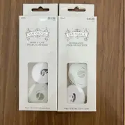 Sew-Ology Hook & Loop Stick-On Fastener 5 Feet x 3/4 Inches White Both Packs!