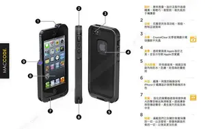 LifeProof fre 極致防護 防水 保護殼 iPhone SE / 5S / 5 專用 支援指紋辨識 現貨 含稅