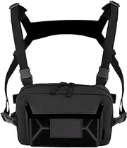 Running Chest Bag | Sports Waistcoat Pack | Ergonomic Sealant Waistcoat for Running Hiking Cycling Hunting Skiing Outdoors