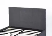 PAULA Dark Grey King Single Bed