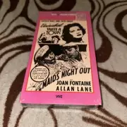 Annabel Takes a Tour / Maids Night Out (VHS) Lucille Ball / Joan Fontaine