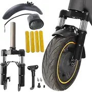 Front Suspension Upgrade Suspension Kit for Segway Ninebot Max G30 / G30D 2 / G30LP Scooter Shock Absorption Parts Anti-Vibration Accessories Stand with Mudguard and Headlight