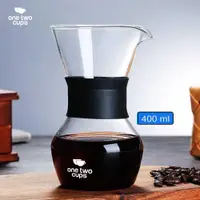 在飛比找蝦皮購物優惠-一個兩杯咖啡服務器 Chemex Drip Pour Ove