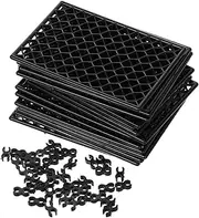 Rc Car Garage DIY Kit 30pcs Rc Car Racing Panel Miniature Traffic Parking Set