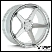 20" FERRADA FR3 SILVER CONCAVE WHEELS RIMS FITS LEXUS RCF