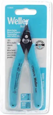 Weller Xcelite Micro Shearcutter with Safety Clip | 20 AWG | 175MVN