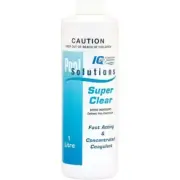 IQ Pool Solutions Super Clear - Pool and Spa Water Super Clarifier 1 Ltr