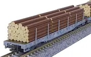 KATO 10-1891 N Gauge Rhaetian Railroad Long Car R-w Log Loading Set of 4 Cars 10-1891