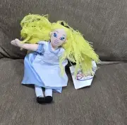 Disney Store Alice In Wonderland Bean Bag Plush 8" New