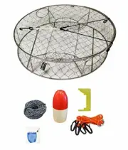 KUFA Stainless Steel crab trap with zinc anode & accessory kit CT100+CAS3+ZIN1