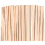 50pcs Rhythm Sticks Wooden Music Rhythm Sticks Kids Percussion Instrument Sticks Khaki 15X0.5CM