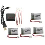 3.7V 220mAh Lipo Battery for HS210 E010 NH010 T36 / JJRC H36 RC Drone Quadcopter