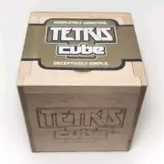 Tetris Cube By Imagination Addictive Puzzle Classic Game 2007 Wooden Box