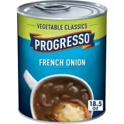 Progresso Vegetable Classics French Onion Canned Soup Gluten Free 18.5 oz.