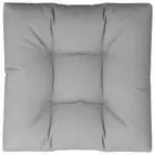 Outdoor Chair Cushion Garden Patio Pallet Sofa Bench Seat Pads Grey 80x80x12cm