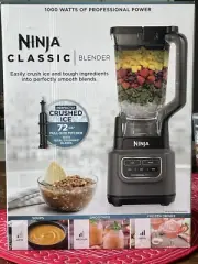 Ninja Classic Blender 1000 Watts New In Box Sealed 64 oz Cap Professional Power