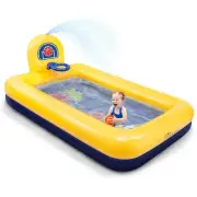 Kiddie Pool, Evajoy Inflatable Kids Pool, Summer Water Party Inflatable Pool ...