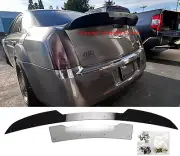 Gen 1 Trunk Decklid Spoiler Gurney Flap Wicker bill For 11-Up Chrysler 300 300C (for: Chrysler)