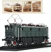 Risopen HO Locomotive Model for 1927 E 16 07 Finished 1:87 Scale Train Track Model Collection No Assembly Required Train Decoration for Adult（Green）