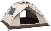 Easy Setup Automatic Pop-Up Tent Outdoor Camping Tent Easy to Install Tent Portable Camping Tent Suitable for Camping Site Tent Portable