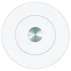 20" Glass Lazy Susan Turntable for Dining Table Large Tabletop Centerpiece Ki...