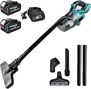 5 in 1 Handheld Battery Powered Vacuum Cleane, Handheld Vacuum Cordless Cleaner, 24Kpa Portable Wireless Power Vacuum Cleaner for Wood Floor, Carpet, Car Cleaning, Handheld Vacuum Cleaner for Home