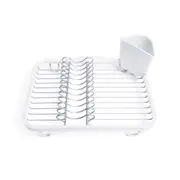 Umbra Sinkin Dish Drying Rack Dish Drainer Caddy with Removable Cutlery Holder