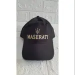 瑪莎拉蒂 MASERATI F1賽車帽 汽車LOGO帽子 運動遮陽鴨舌帽 棒球帽