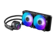 MSI MAG Core Liquid 240R V2 AIO Liquid CPU Cooler, 240mm Radiator, Dual PWM, ARG