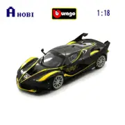 Bburago 1:18 Scale Ferrari FXX-K #44 Diecast Model Car Black Signature Series