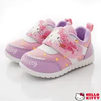 在飛比找樂天市場購物網優惠-卡通-Hello Kitty點點輕量運動鞋722123紫粉(