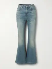 [MCQUEEN] MCQUEEN - High-rise Boot-cut Jeans - Blue - 27 27 Blue