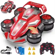 4WD Remote Control Car 360° Spins RC Stunt Car with Lights&Music,Best Birth
