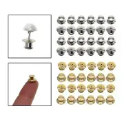 24 Pieces Metal Pin Backs Locking Pin Keepers Replacement for Uniform Badges