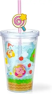 Kirby's Dream Land Straw Tumbler (Muchi Candy)