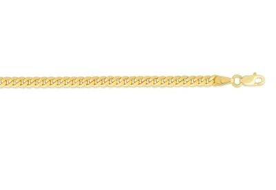 14k Solid Yellow Gold Miami Cuban Curb Link 20" 2.6 mm 10 grams chain/Necklace