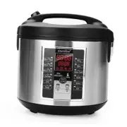 Rice Cooker, Slow Cooker, Steamer, Stewpot, Saute All in 5.2 Qt Professional