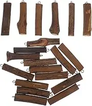BESPORTBLE DIY Wreath Making Kit 20pcs Eye Screws Stainless Wood Versatile Decor for Christmas Events and Home