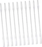 Ipetboom Cosmetics Mixing Stick 10PCS Stainless Steel Manicure Stirring Rod Travel Size