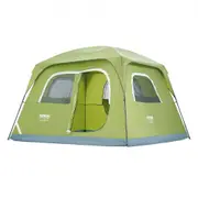 VEVOR Camping Tent, 10 x 9 x 6.5 ft Fit for 6 Person, Waterproof Lightweight Backpacking Tent, Easy Setup, with Door and Window, for Outdoor Family Ca