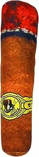 Squeaky Dog Toys,Dog Squeaky Toys, 3x11 Inch Cigar-Shaped Plush Dog Toy, Interactive Dog Chew Toys for Large Dogs - Relieve Anxiety, Teething, and Keep Them Busy for Puppy