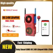 Daly Smart BMS (Fan) 8S 24V LiFePO4 80A-250A Common Port with Balance Board