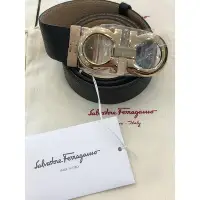 在飛比找Yahoo!奇摩拍賣優惠-Salvatore Ferragamo 菲拉格慕 金頭軟皮雙