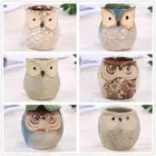 New Owl Shape Indoor Mini Succulent Pot Flower Pot Ceramic