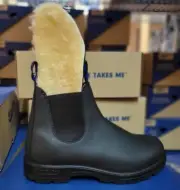 Blundstone 566 Thermal Elastic Sided Black Boots Waterproof Women New in Box