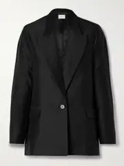 [BEARE PARK] BEARE PARK - Iris Wool Blazer - Black - UK 6 UK 6 Black