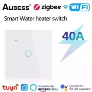 Tuya EU WiFi / Zigbee Smart Water Heater Boiler Switch 40A 8000W Smart Life