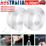 Nano Tape Strong Clear Double Sided Grip Traceless Washable Removable Adhesive
